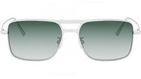 DiorBlackSuit 17U Silver Squared Sunglasses