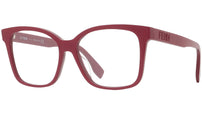 Lettering Bordeaux Square Eyeglasses