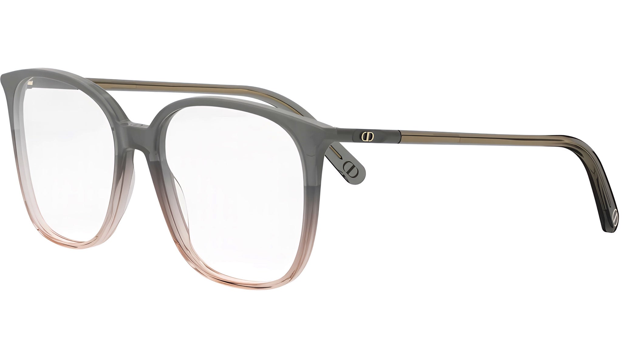 Mini CD O S1I Grey Geometric Eyeglasses