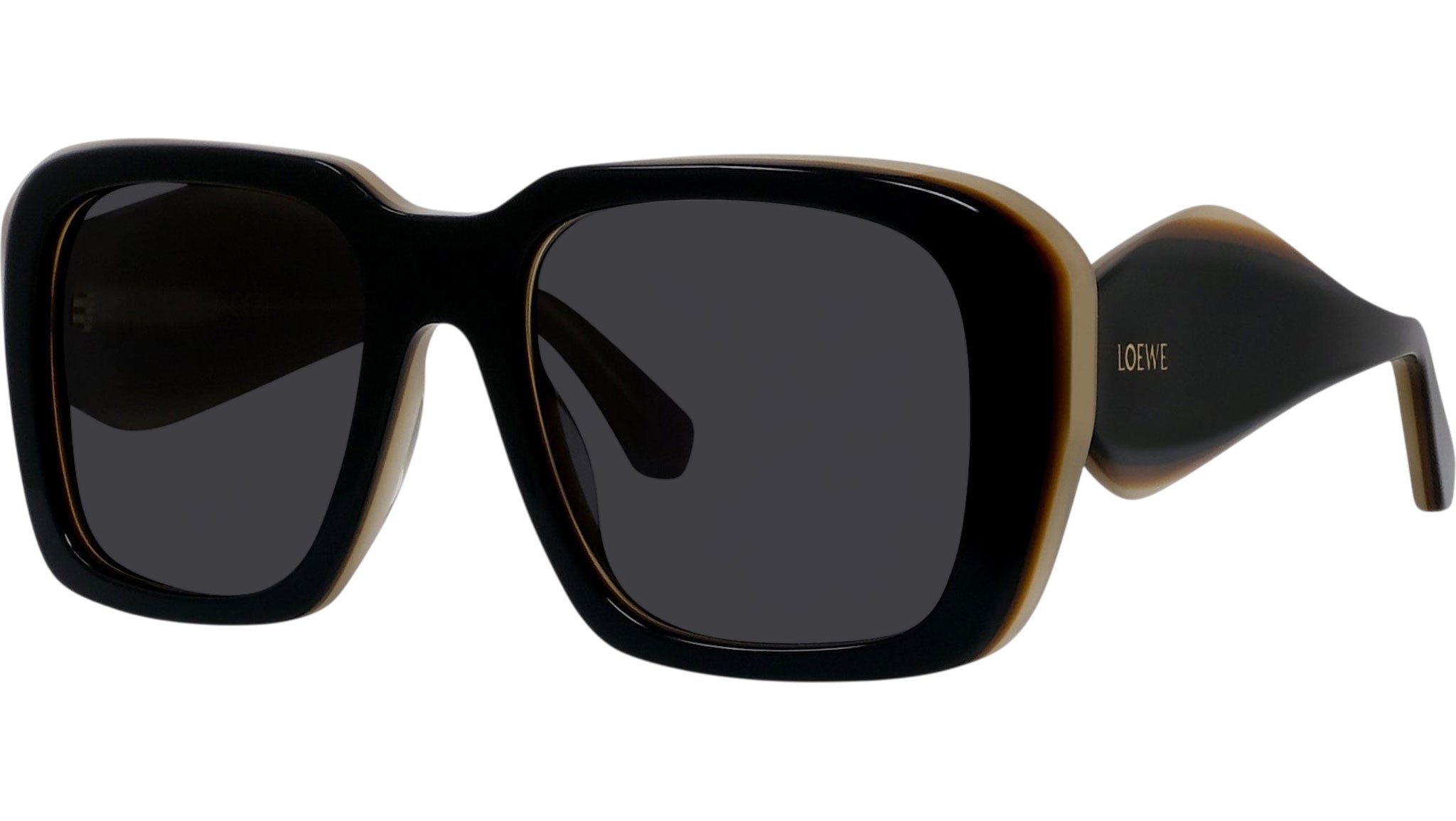 Signature Black Square Sunglasses