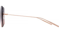 Sharona Gold Square Sunglasses
