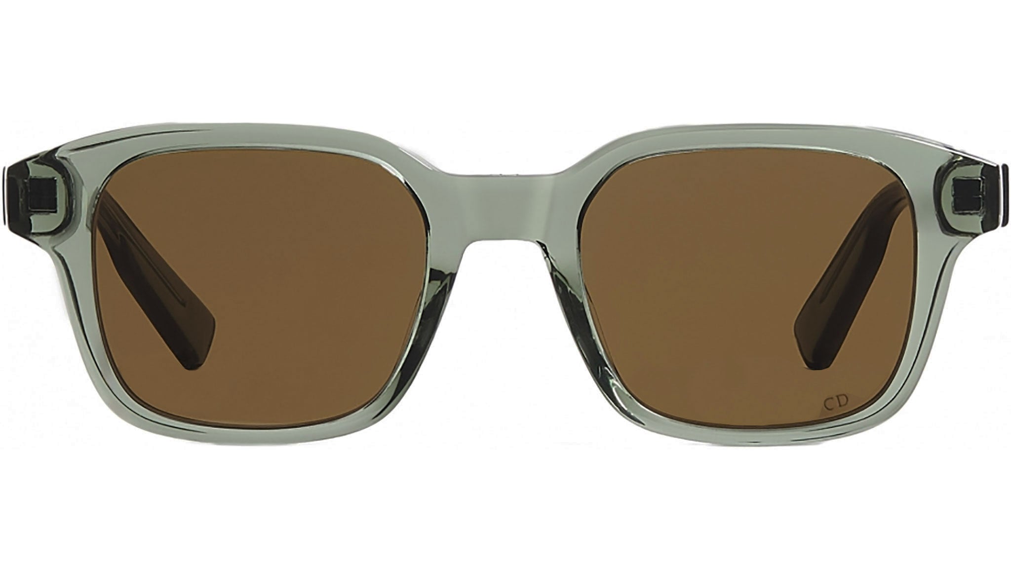 DiorRibbon S1I Green Geometric Sunglasses