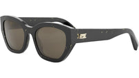 B.zero1 Shiny Black Cat Eye Sunglasses