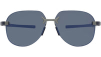 Flex Silver Pilot Sunglasses