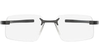 Flex Black Geometric Eyeglasses
