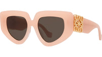 Anagram Pink Geometric Sunglasses