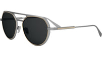 Octo Silver Geometric Sunglasses