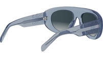 Triomphe Stamp Blue Pilot Sunglasses