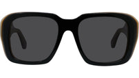 Signature Black Square Sunglasses