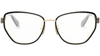 Serpenti Forever Black Cat Eye Glasses