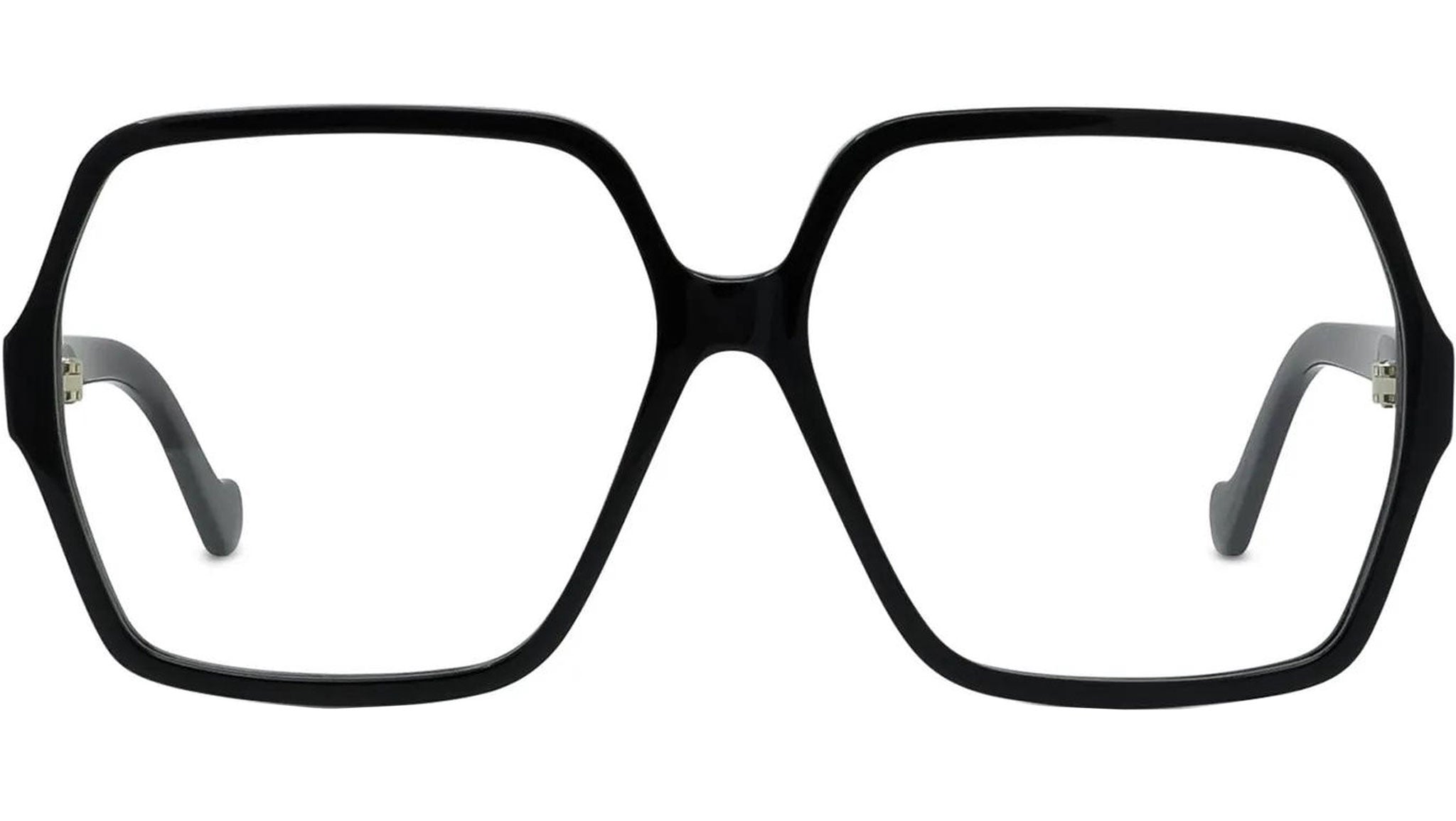 Filipa Black Geometric Sunglasses