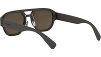 Aluminium Brown Pilot Sunglasses