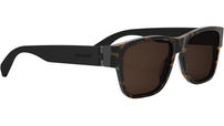 Bvlgari Aluminium Havana Geometric Sunglasses