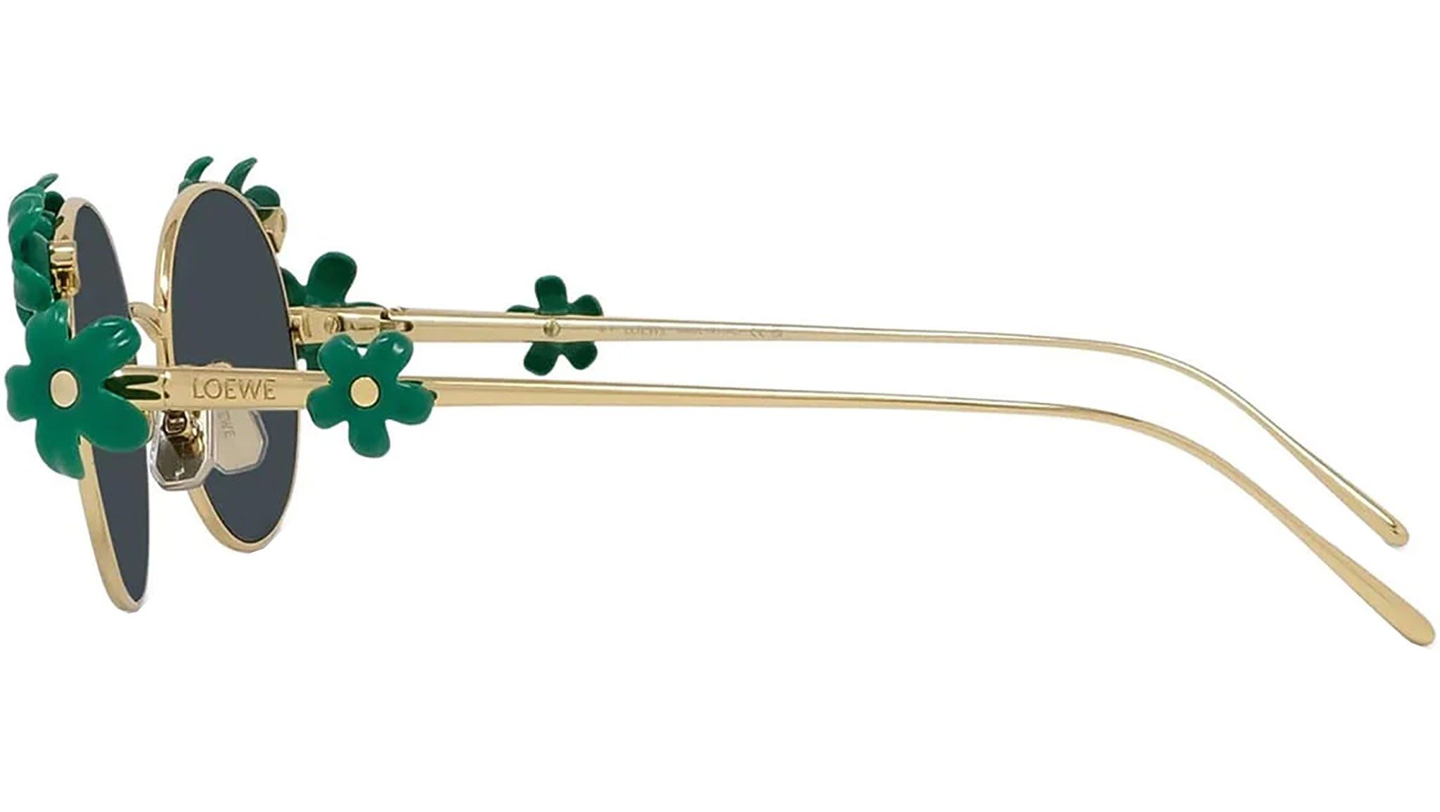 Signature Gold Oval Sunglasses