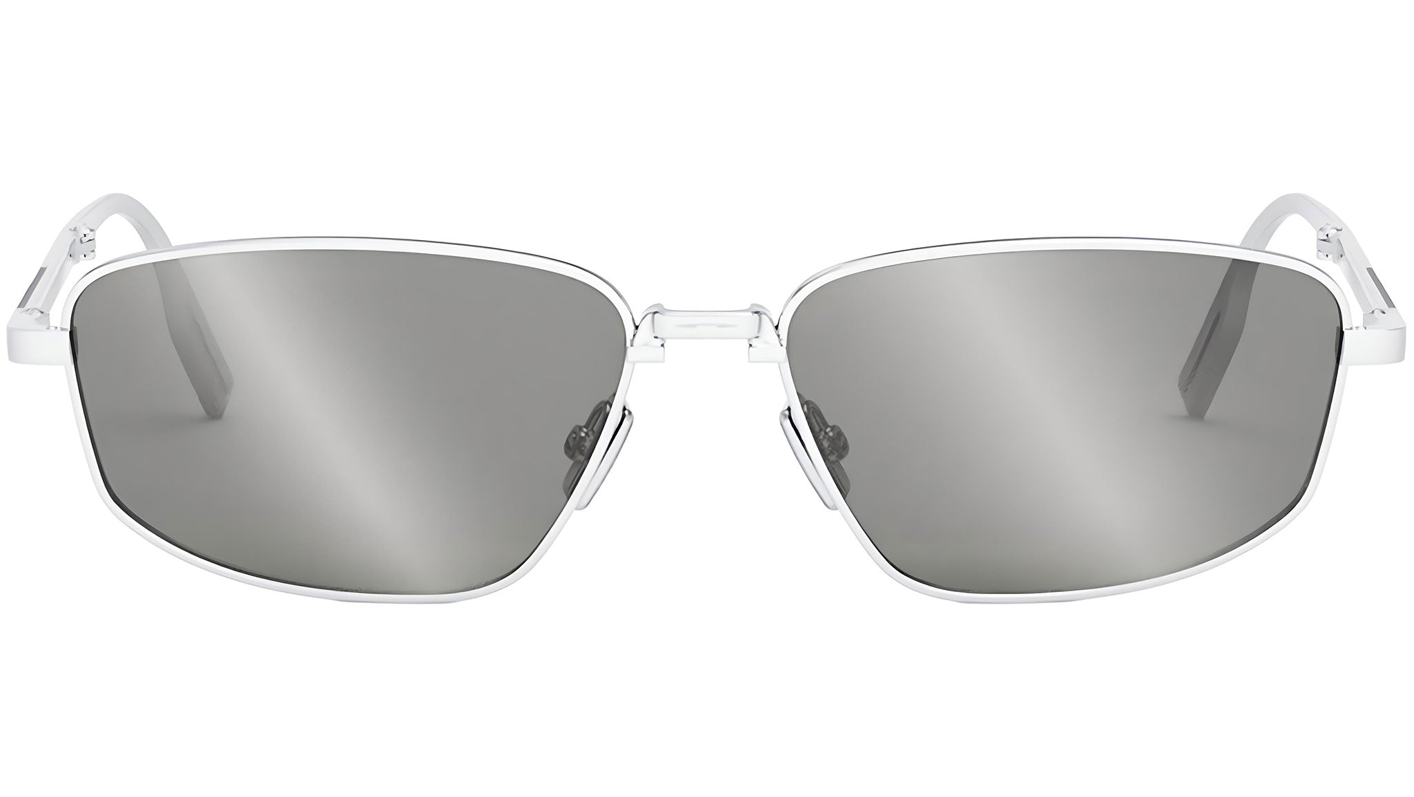 Dior90 S1U Silver Geometric Sunglasses