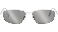 Dior90 S1U Silver Geometric Sunglasses