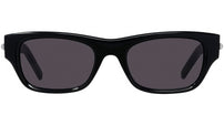 GV One Black Rectangular Sunglasses