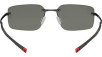 Flex Black Geometric Sunglasses