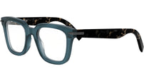 DiorBlackSuitO S10I Blue Geometric Eyeglasses