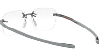 Flex Silver Geometric Eyeglasses