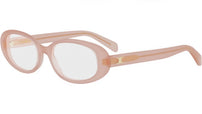 Triomphe Mini Orange Oval Sunglasses