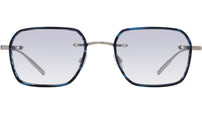 Louie Silver Square Sunglasses