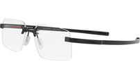 Flex Black Geometric Eyeglasses