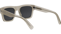 B.zero1 Brown Geometric Sunglasses