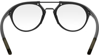 Line Black Round Eyeglasses
