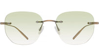 Tyrone Gold Square Sunglasses
