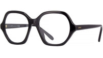 Slim Tortoise Geometric Eyeglasses