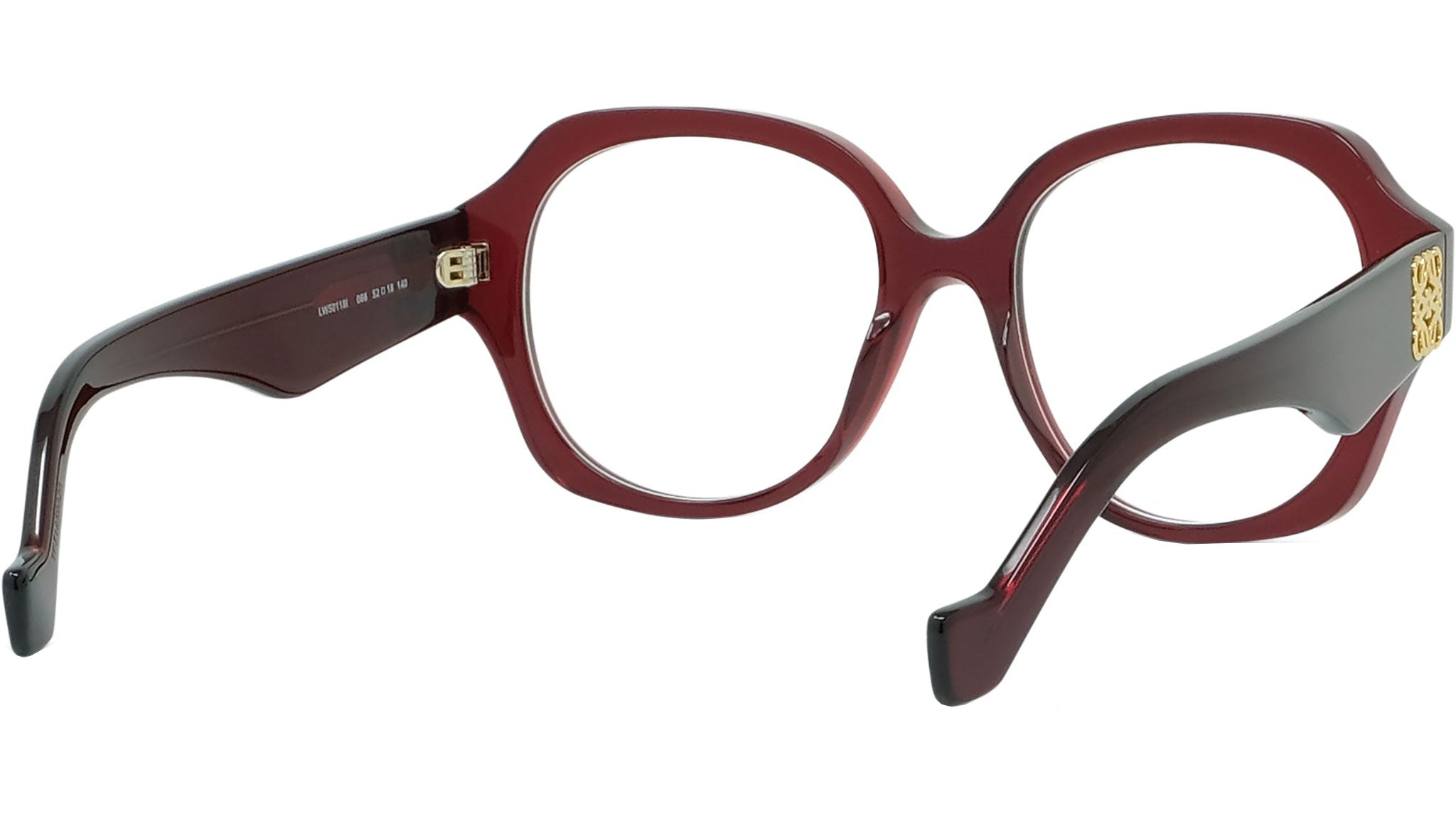 Anagram Bordeaux Geometric Sunglasses