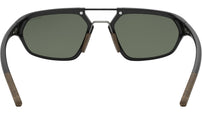 Line Black Geometric Sunglasses