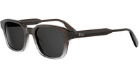 DiorRibbon S1I Brown Geometric Sunglasses
