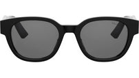 Christian Dior Label R1I Black Round Sunglasses