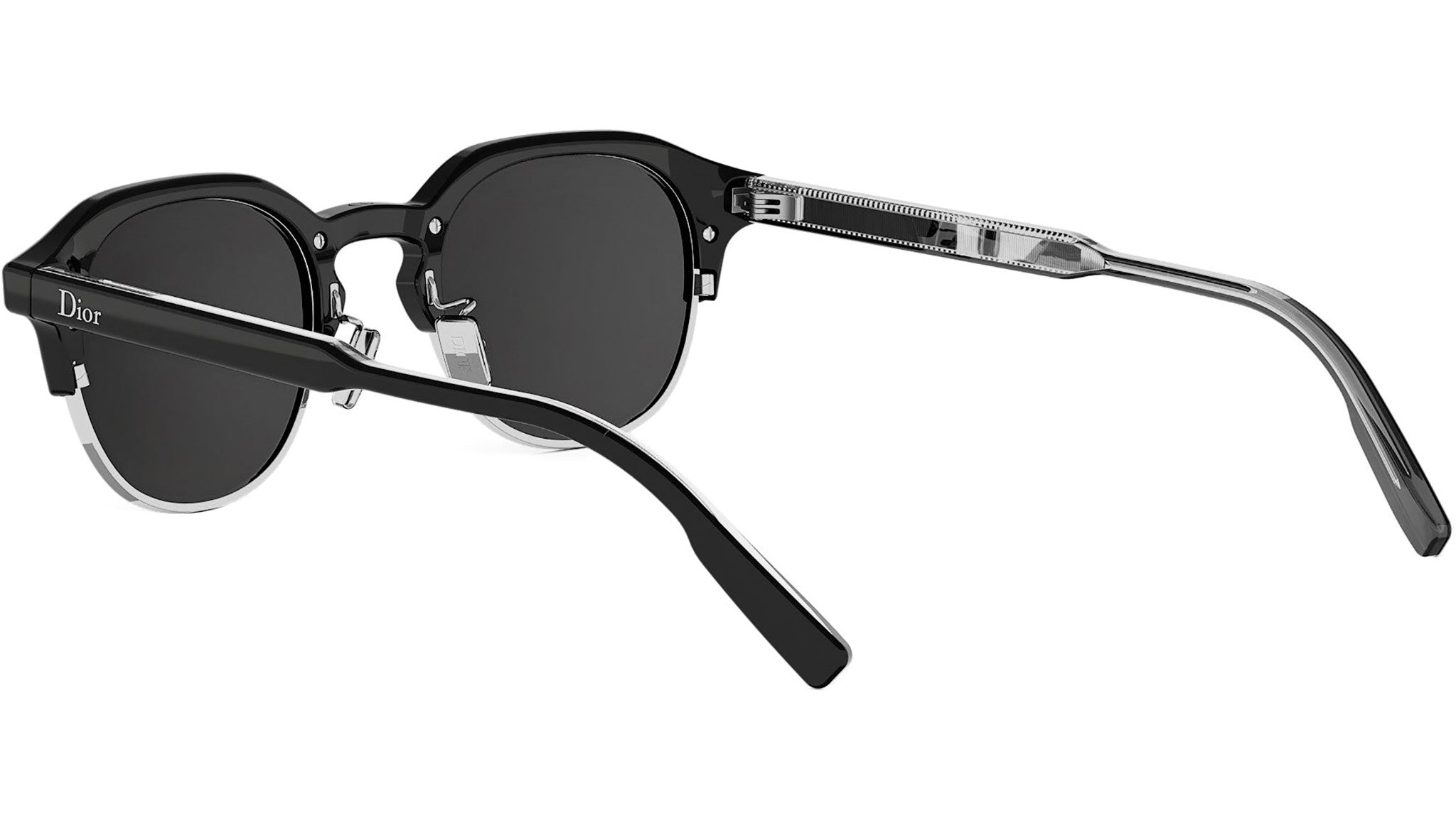 DiorRibbon R1I Black Browline Sunglasses