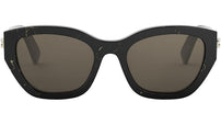 B.zero1 Shiny Black Cat Eye Sunglasses