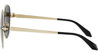 Serpenti Forever Black Pilot Sunglasses