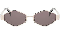 Metal Triomphe Gold Geometric Sunglasses