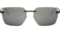 Octo Black Geometric Sunglasses