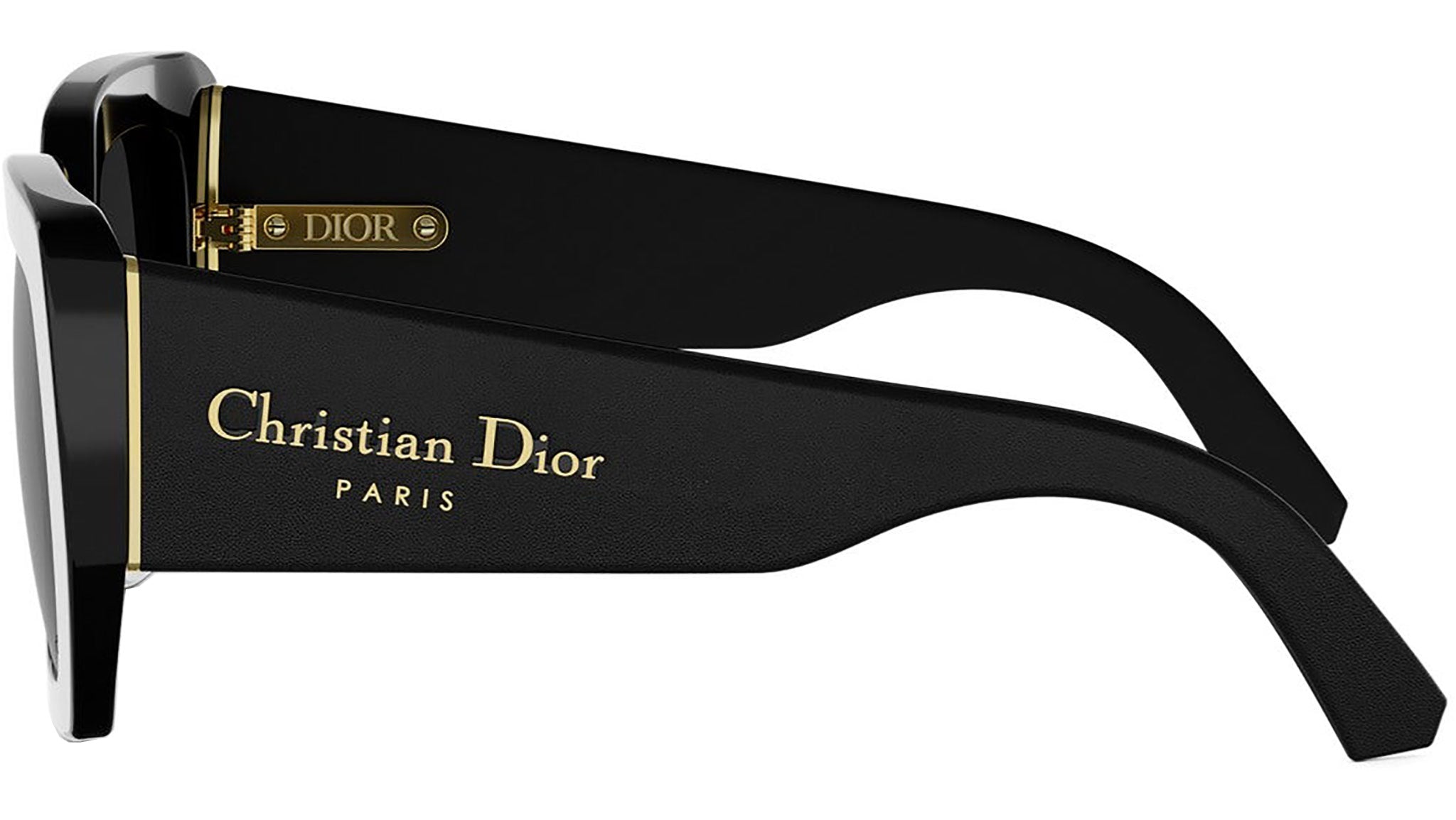 DiorOmbre S2I Black Square Sunglasses
