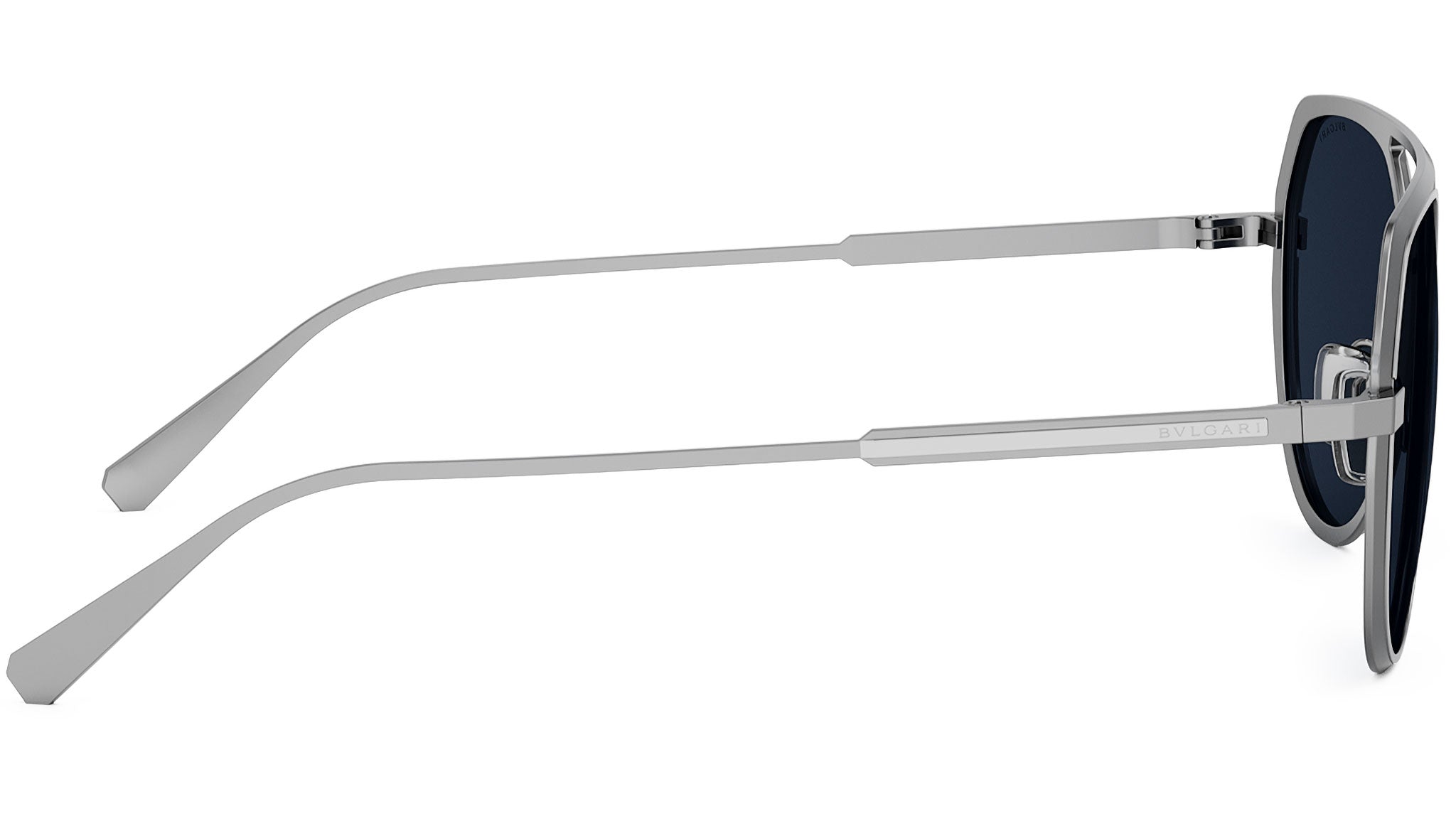 Octo Silver Geometric Sunglasses