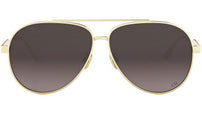 DiorCannage A1U Gold Pilot Sunglasses
