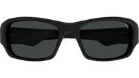 PU0436S 001 Matte Black Grey