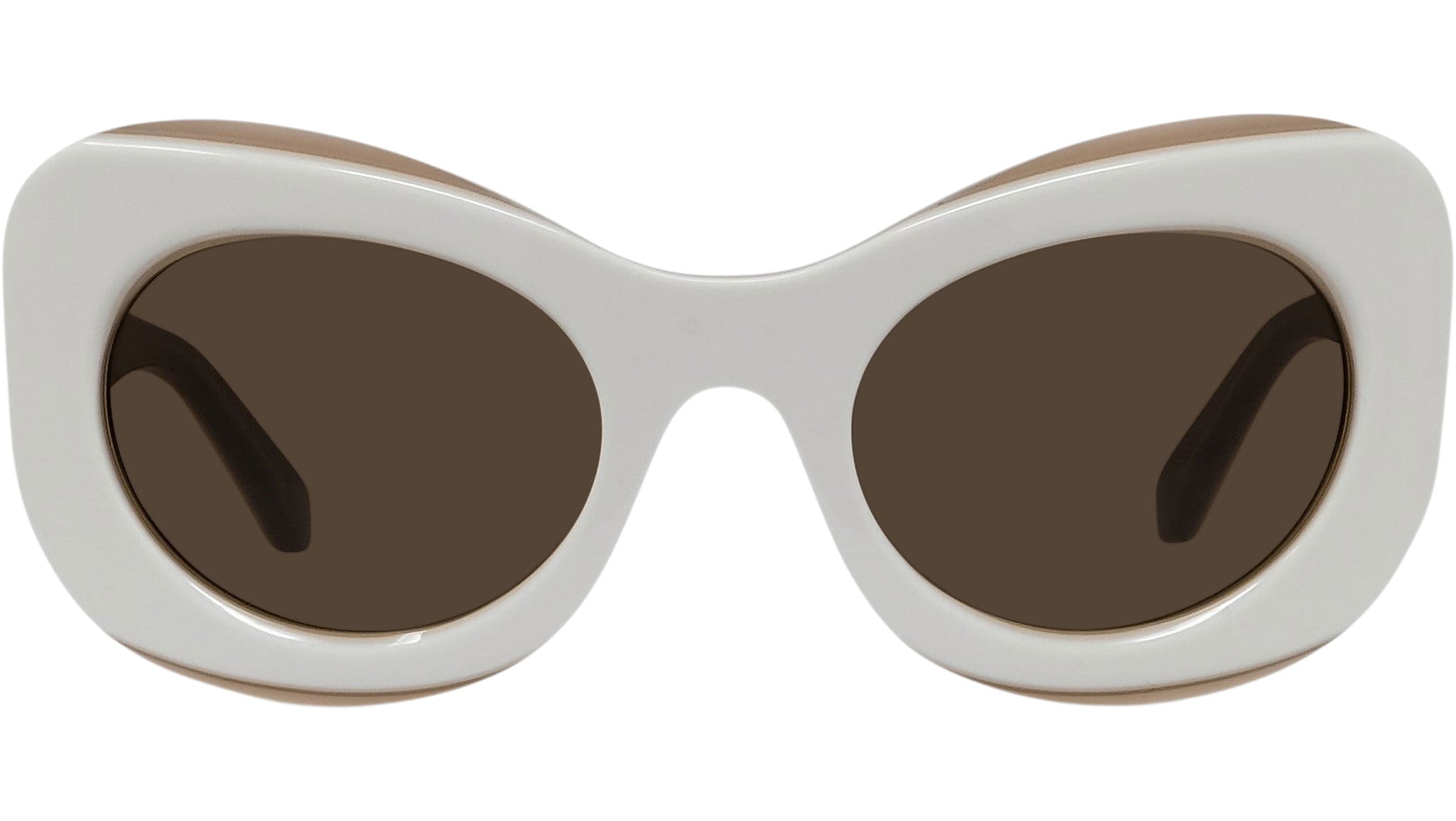 Signature White Butterfly Sunglasses