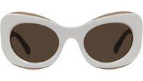 Signature White Butterfly Sunglasses