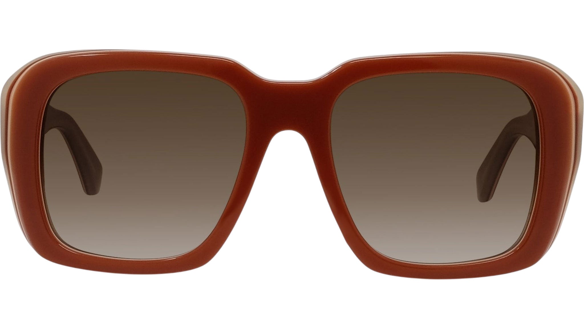 Signature Orange Square Sunglasses