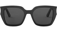 DiorGlow S1I Black Squared Sunglasses