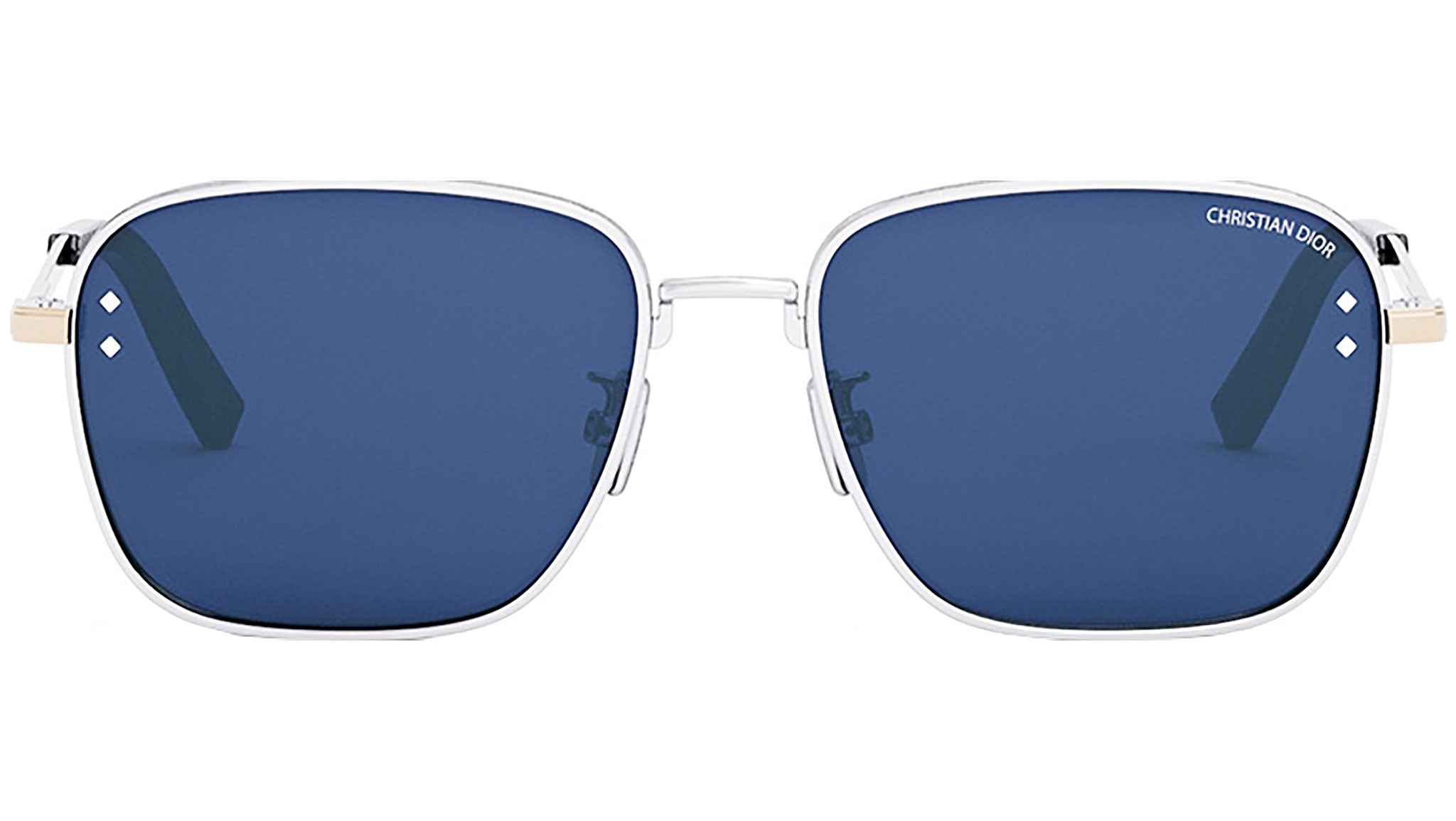 CD Diamond S4U Silver Geometric Sunglasses