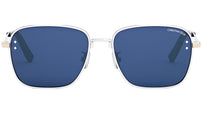CD Diamond S4U Silver Geometric Sunglasses